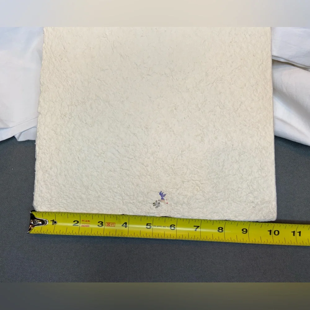 NWOT, Floral Photo Album scrapbooking, on handmade paper with pressed flowers‎